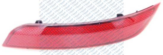 PLASTECH P12244 Arka Tampon Reflektoru Sol Polo 13>